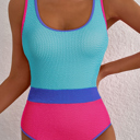  Rory Patchwork One Piece Swimsuit