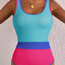  Rory Patchwork One Piece Swimsuit