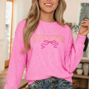  Rosalie Graphic Rib Textured Top