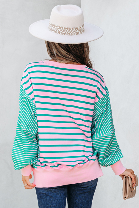 Rosalie Side Slit Baggy Sweatshirt