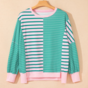  Rosalie Side Slit Baggy Sweatshirt