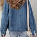  Rosalyn Flap Textured Down Jacket