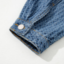  Rosalyn Flap Textured Down Jacket