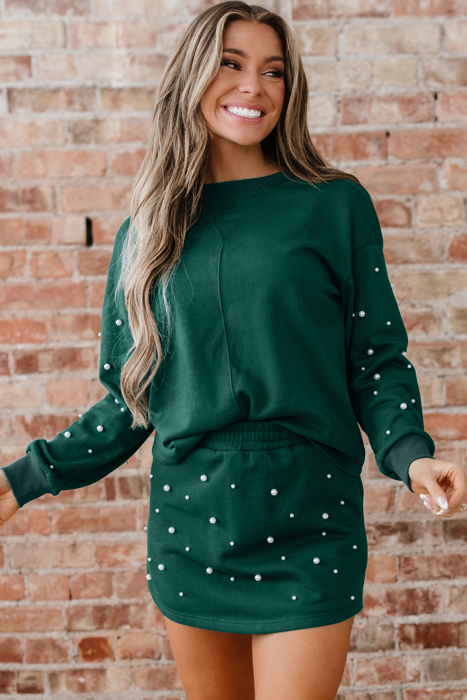 Rosie Elastic Waist Mini Skirt Set