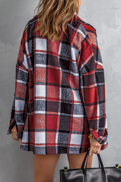 Rowan Fiery Plaid Print Shirt