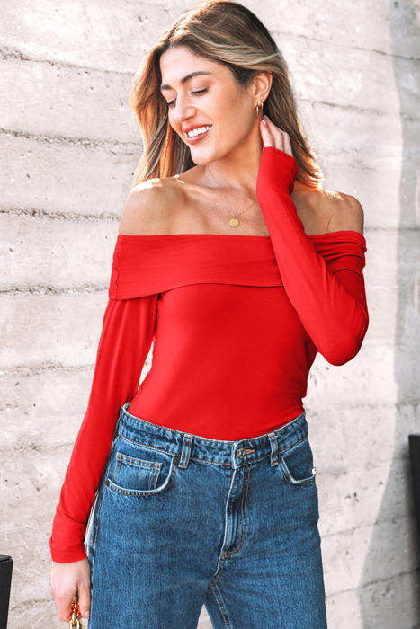 Rowyn Sleeve Slim top Long Sleeve Top