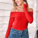 Rowyn Sleeve Slim top Long Sleeve Top