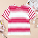  Royalty Scalloped Trim T Shirt