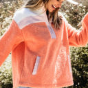  Ruth Half Zipper Sherpa Sweatshirt