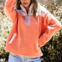  Ruth Half Zipper Sherpa Sweatshirt