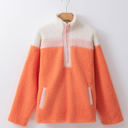  Ruth Half Zipper Sherpa Sweatshirt