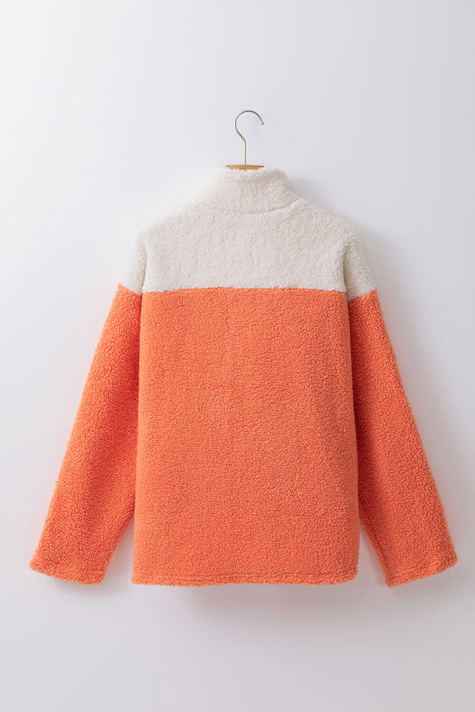 Ruth Half Zipper Sherpa Sweatshirt