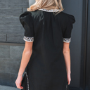  Ruth Sleeve Shift Mini Dress