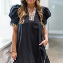  Ruth Sleeve Shift Mini Dress