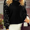  Rylee Pearl Bishop Sleeve Sweater