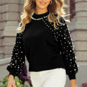  Rylee Pearl Bishop Sleeve Sweater