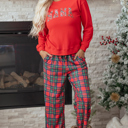 Red XL Ryleigh Crewneck Pullover and Pants