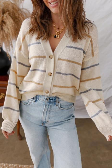 Sadie Drop Shoulder Cardigan Sweater