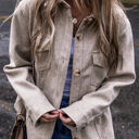  Sadie Flap Pockets Buttoned Shacket