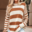  Sadie Sleeve Patchwork Baggy Sweater