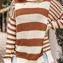  Sadie Sleeve Patchwork Baggy Sweater