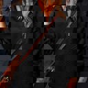  Saige Half Zipper Collared Sweatshirt