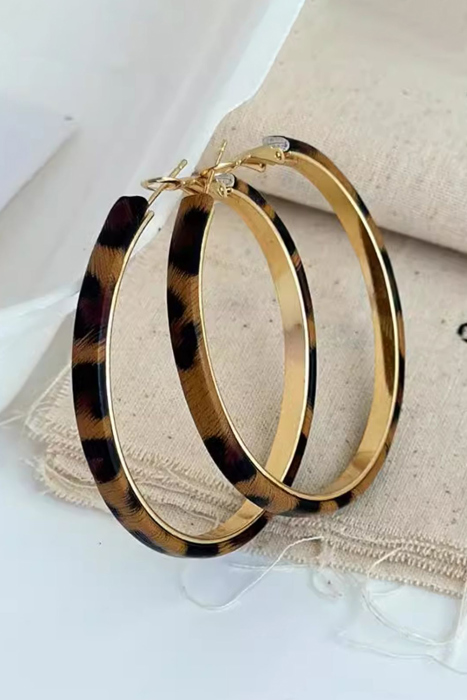 Sajira Stainless alloy Hoop Earrings