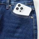  Samantha Western Stitch Patched Pocket Bootcut Jeans