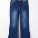 Sail Blue Size 4 Samantha Western Stitch Patched Pocket Bootcut Jeans
