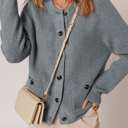  Samara Chunky Front Cardigan Sweater