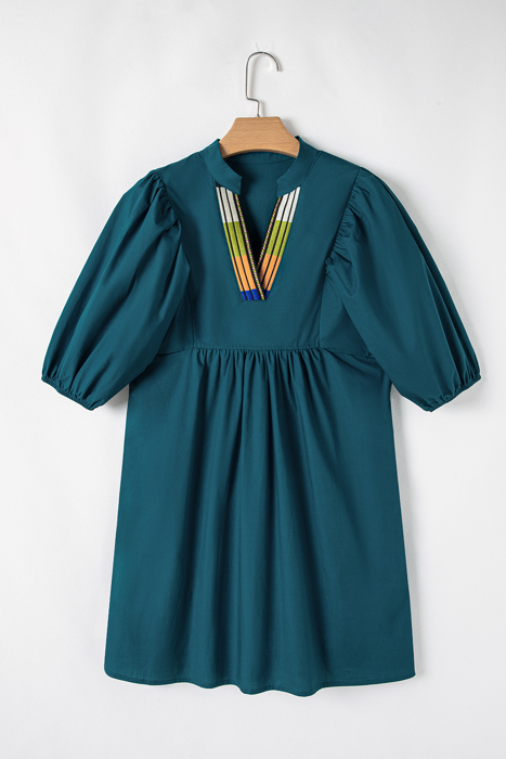 Samira Puff Sleeve Mini Dress