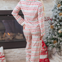  Sarai Christmas Pattern Print Shirt