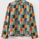  Sarajana Half Placket Collared Blouse