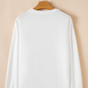  Saratris Drop Shoulder Oversized Sweatshirt