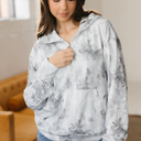  Sariyah Kangaroo Quarter Zip Hoodie