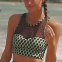  Sasha Patchwork High Waisted Bikini