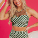  Sasha Patchwork High Waisted Bikini