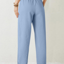  Sawyer Waistband Pleated Loose Pants