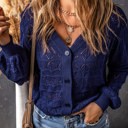  Scarlet Lightweight Front Crochet Cardigan