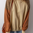  Scarlett Colorblock Drop Shoulder Sweatshirt