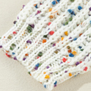  Scarlett Confetti Reversible Twist Sweater