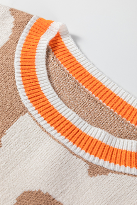 Scarlett Contrast Striped Baggy Sweater