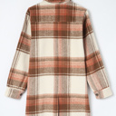  Scarlett Print Flap Long Shacket