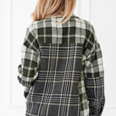  Scarlett Print Textured Knit Shacket