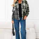  Scarlett Print Textured Knit Shacket