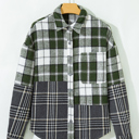  Scarlett Print Textured Knit Shacket