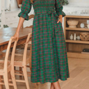  Scarlett Waist Flared Midi Dress