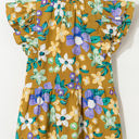  Scout Floral Tiered Flutter Sleeve V Neck Top