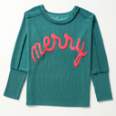  Selah Batwing Sleeve Knit Top