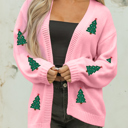  Selena Drop Shoulder Midi Cardigan